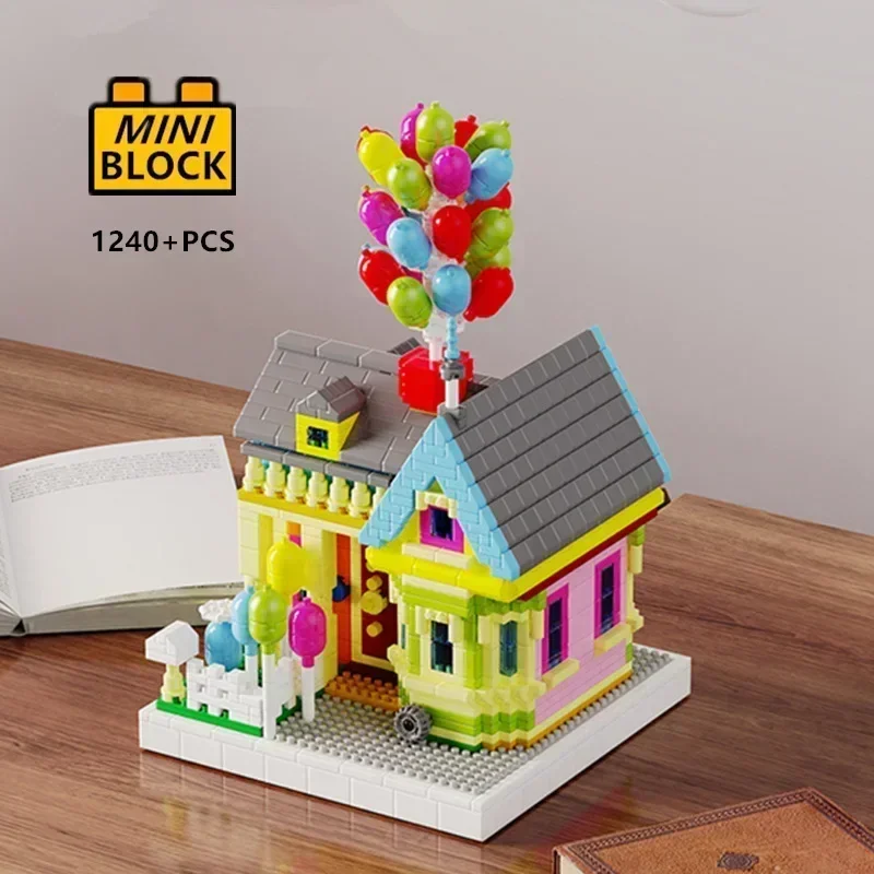 Building Blocks - Micro-Mini-Block Balloon Fly House Friends Streetview,