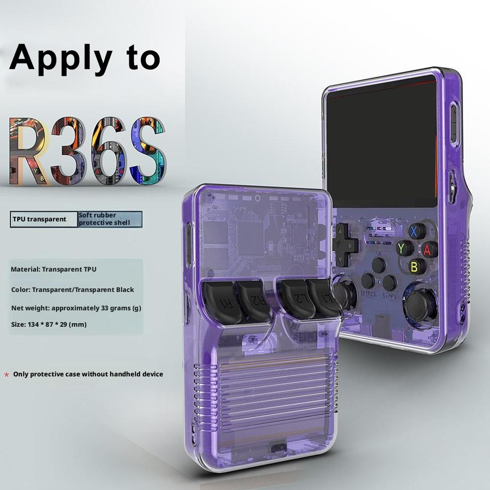 Retro Handheld Game Console R36S - Funda Protectora para Consola de Juegos