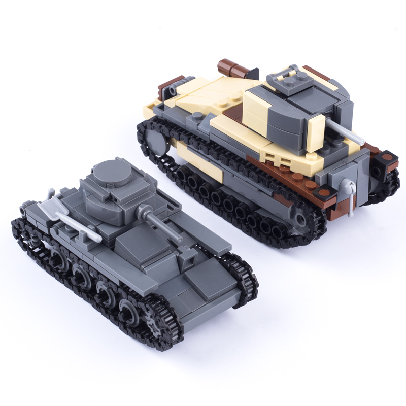 Lego Compatible Military Tank - Bloques de construcción de tanque militar