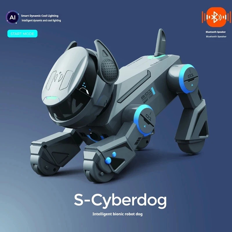 Remote Control Toys - Perro Robot Inteligente con IA, Control