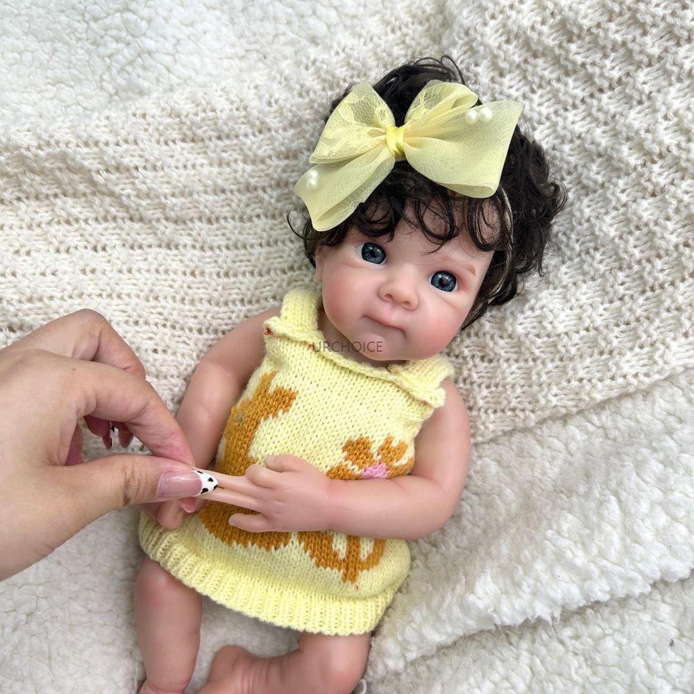 Muñeca mini Bettie reborn 12 p - Reborn Baby Doll Silicone Realistic reseña y precio