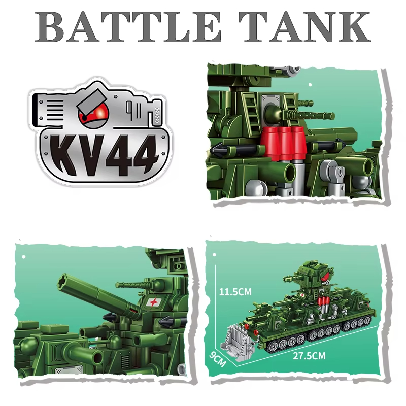 Tank World-Juego de bloques de - Lego Compatible Military Tank reseña y precio