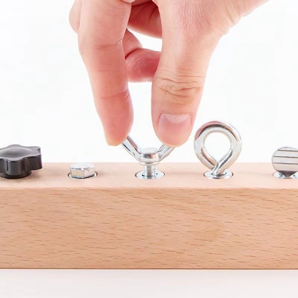 Nuevo Tablero de Actividades P - Montessori Wooden Busy Board Toddler reseña y precio