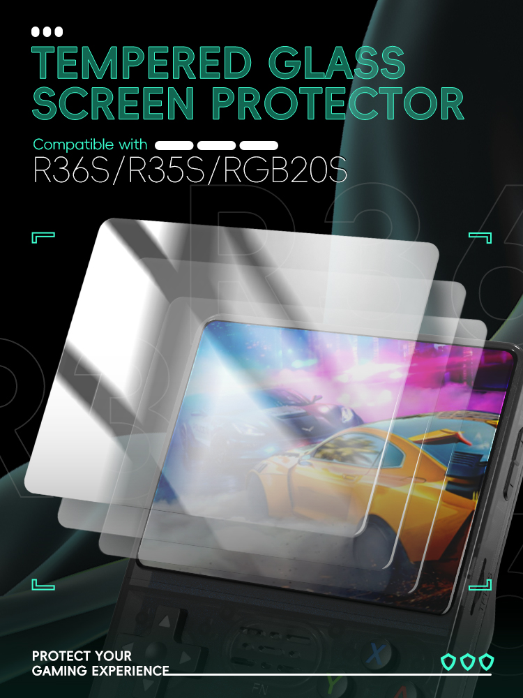 Protector de pantalla DATA FRO - Retro Handheld Game Console R36S reseña y precio
