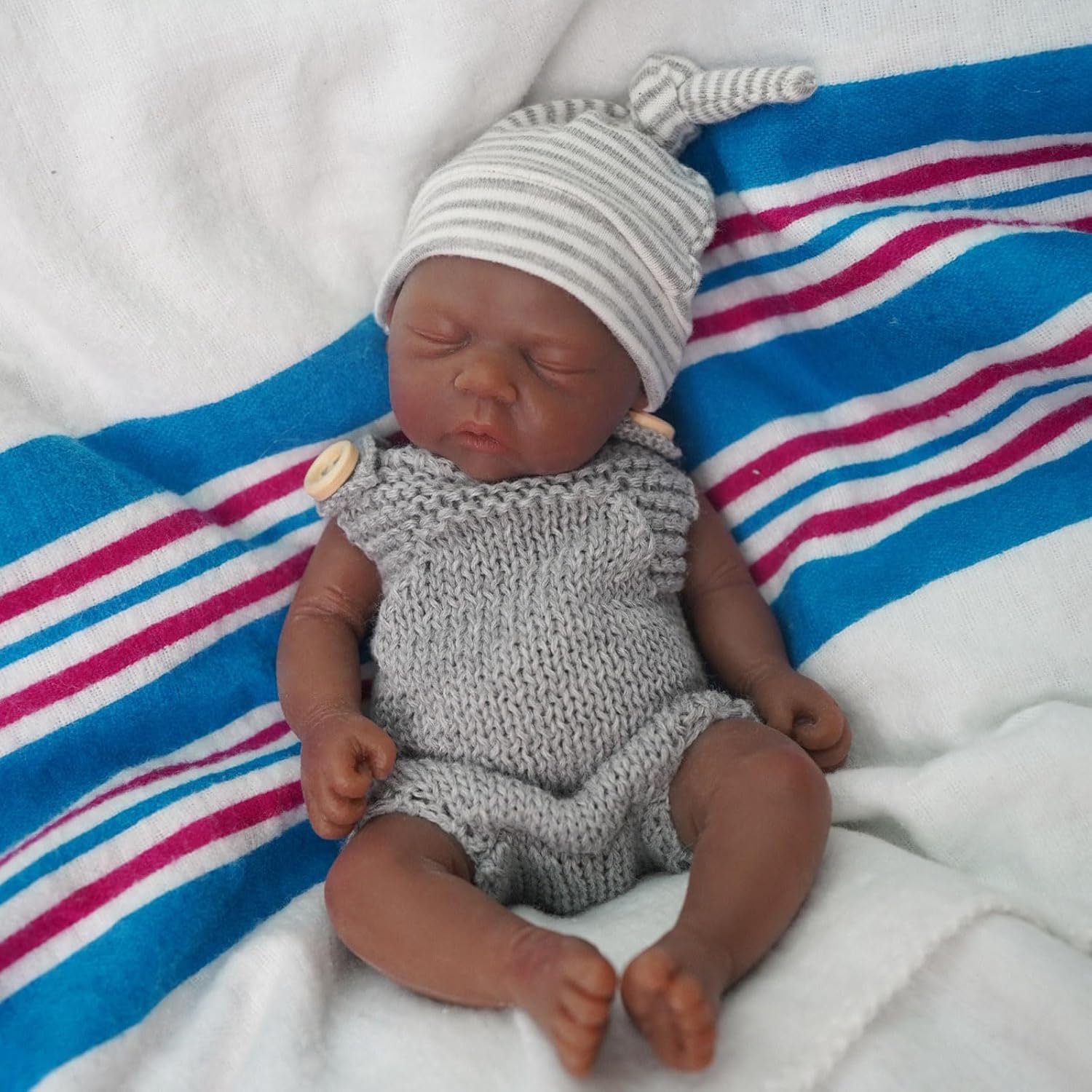 Muñecas Reborn de 7 pulgadas c - Reborn Baby Doll Silicone Realistic reseña y precio