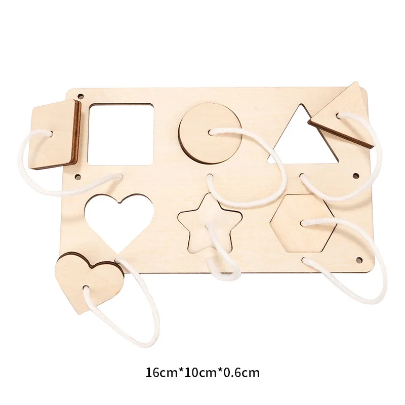 Tablero ocupado DIY, juguetes  - Montessori Wooden Busy Board Toddler reseña y precio