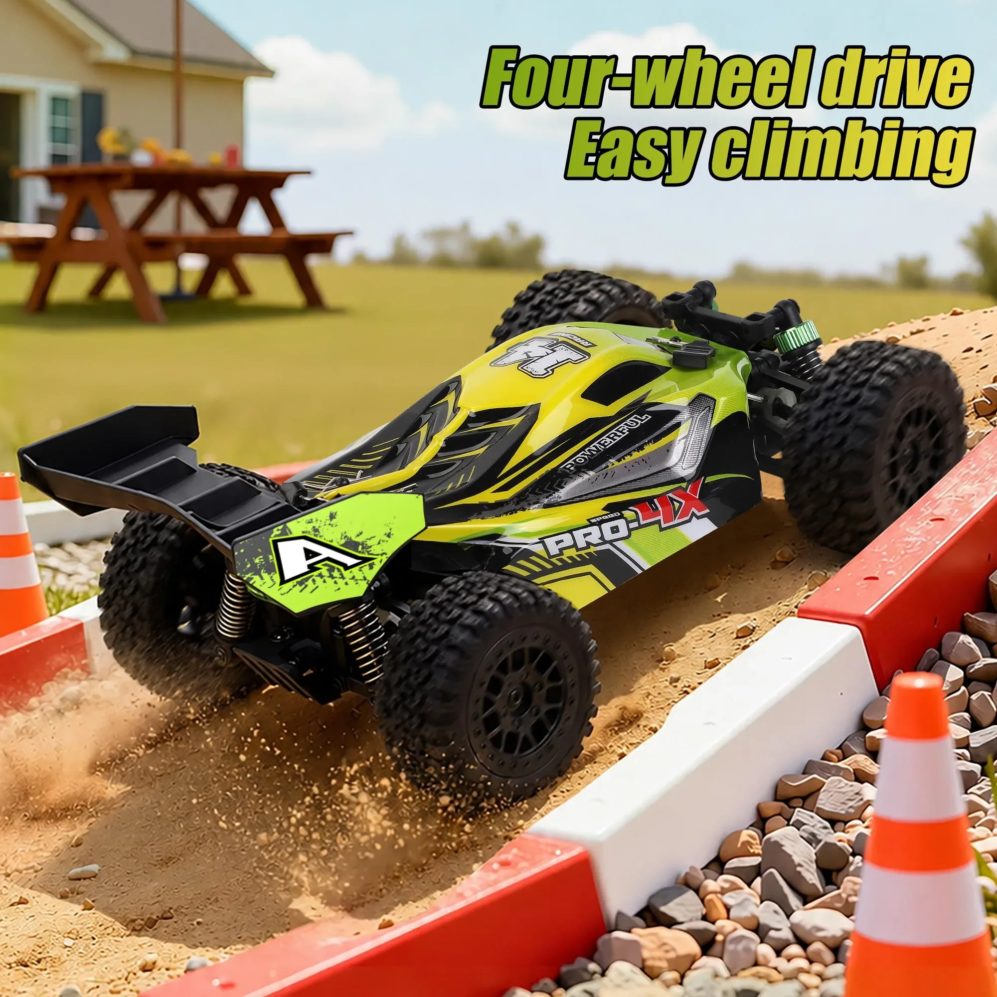 XDKJ Coche RC 1:24 4WD, Coche  - Rc Drift Car 1 24 Scale 4Wd reseña y precio