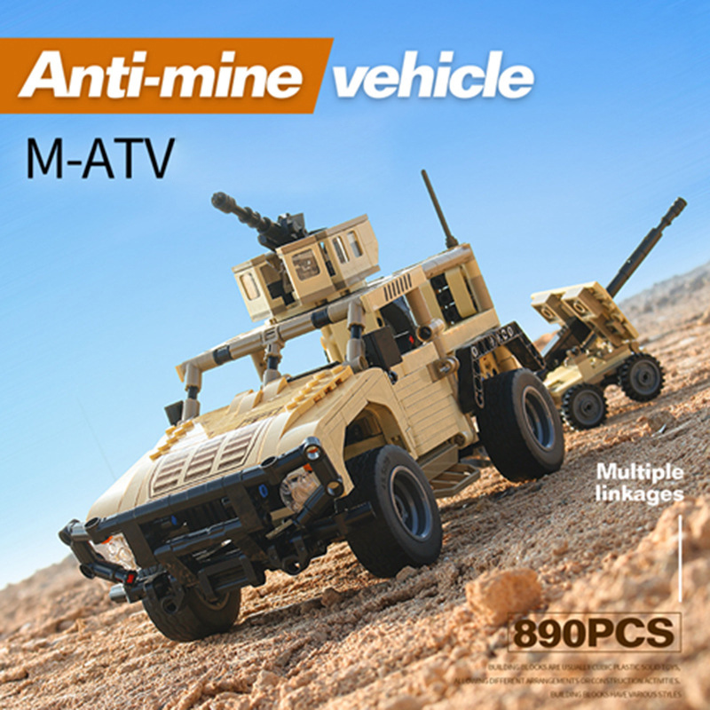 MOC-bloques de construcción mi - Lego Compatible Military Tank reseña y precio