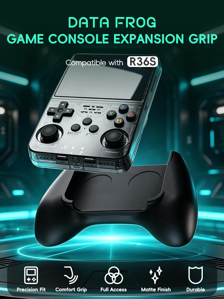 Soporte ergonómico para juegos - Retro Handheld Game Console R36S reseña y precio