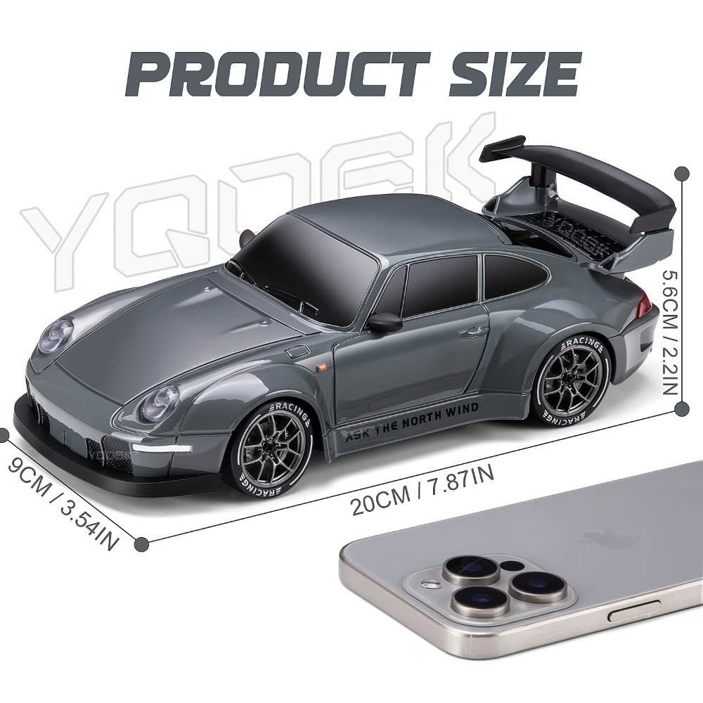 Coche teledirigido de 2,4G RC  - Rc Drift Car 1 24 Scale 4Wd reseña y precio