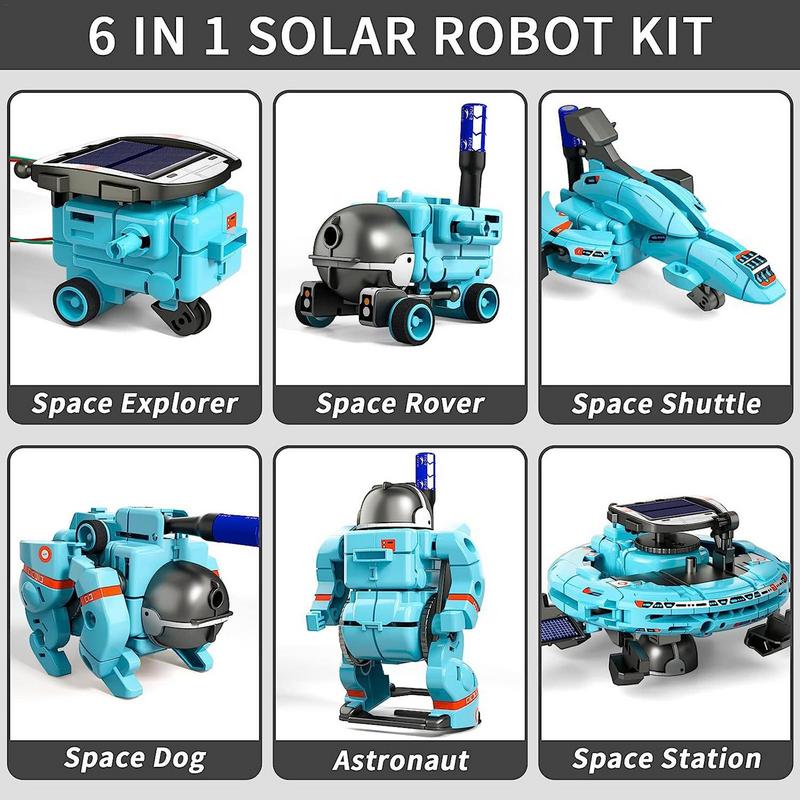 Kit de Robot Solar 6 en 1 para - Stem Solar Robot Kit For Kids reseña y precio