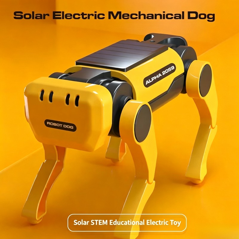 Kit de Montaje de Perro Mecáni - Stem Solar Robot Kit For Kids reseña y precio
