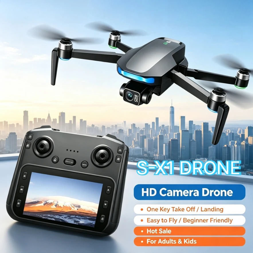 Dron GPS S-X1 Original con Cám - Fpv Brushless Rc Drone 4K reseña y precio