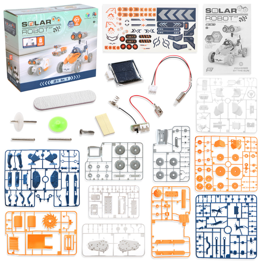Kit de Robot Solar 21 en 1, ju - Stem Solar Robot Kit For Kids reseña y precio