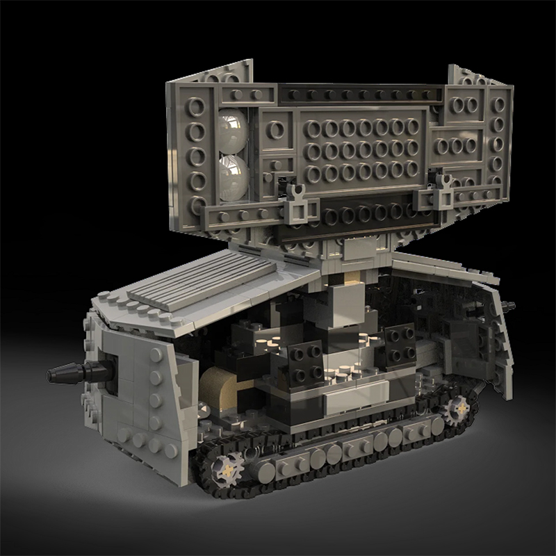 MOC WW1 Alemania militar A7V t - Lego Compatible Military Tank reseña y precio