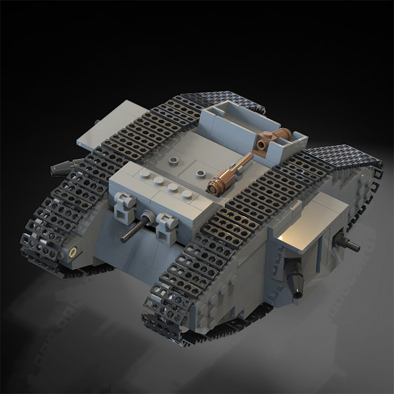 MOC WW1 Alemania militar A7V t - Lego Compatible Military Tank reseña y precio